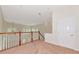 Bonus room featuring an upper hallway with neutral carpet, white railings, and recessed lighting at 4307 70Th E Ave, Ellenton, FL 34222