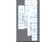 Detailed floor plan showcasing layout of home and room dimensions at 460 Daylily Blvd, Nokomis, FL 34275