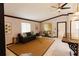 Inviting living room with a modern design, neutral tones, and ample natural light at 4945 Camphor Ave, Sarasota, FL 34231