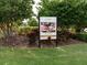 The sign points to the fire pit at 4949 Savona Run, Bradenton, FL 34211