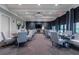 Spacious dining area featuring stylish tables and chairs, with plenty of room for entertaining guests at 5695 Palmer Cir # 203, Bradenton, FL 34211