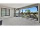Enjoy outdoor living on this screened lanai with views of the community at 5695 Palmer Cir # 203, Bradenton, FL 34211