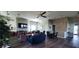 Spacious lounge area with comfortable seating, modern decor, and a welcoming atmosphere at 6107 French Creek Ct, Ellenton, FL 34222