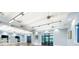 Community dance studio with mirrors, wood floors, and ample natural light at 6791 Alstead Cir, Bradenton, FL 34202