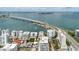 Extensive view of the bridge and bay surrounding the island community at 1255 N Gulfstream Ave # 1104, Sarasota, FL 34236