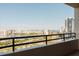 Balcony view overlooking city skyline, bay, and marina at 1255 N Gulfstream Ave # 1104, Sarasota, FL 34236