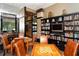 Game room with chess tables, leather chairs, bookshelves, and plenty of space to relax at 1255 N Gulfstream Ave # 1104, Sarasota, FL 34236