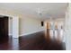 Open-concept living area with hardwood floors and seamless flow to other rooms at 1255 N Gulfstream Ave # 1104, Sarasota, FL 34236