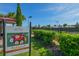Community pickleball court surrounded by lush landscaping at 13338 Torresina Ter, Lakewood Ranch, FL 34211