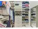 Custom walk in closet with ample shelf and rod space at 13609 Messina Loop # 104, Bradenton, FL 34211