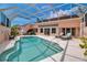 Inviting screened-in pool with beautiful patio furniture and a well-maintained deck area at 1808 Coquina Dr, Sarasota, FL 34231