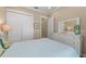 Comfortable bedroom with ample closet space and a bright, airy feel at 315 Sapphire Lake Dr # 101, Bradenton, FL 34209