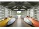 Boat house featuring covered storage for kayaks and gear plus easy lake access for water activities at 315 Sapphire Lake Dr # 101, Bradenton, FL 34209