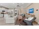 Bright open concept living space with modern decor and great room at 315 Sapphire Lake Dr # 101, Bradenton, FL 34209