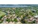 Breathtaking aerial view showing the community amid tranquil waterways and lush landscaping at 3362 Sandleheath # 12, Sarasota, FL 34235