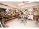 Functional workshop featuring various tools, workbenches, and storage for DIY projects and hobbies at 3876 Catalina Dr, Bradenton, FL 34210