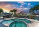 Inviting pool and spa with views of the waterfront community, perfect for relaxation at 4508 Mangrove Point Rd, Bradenton, FL 34210