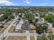 Aerial view of a residential area showing a neighborhood with tree-lined streets at 4920 69Th N St, St Petersburg, FL 33709