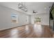 Spacious living room featuring an outdoor view and modern lighting at 4920 69Th N St, St Petersburg, FL 33709