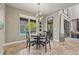 Cozy dining area with views of the pool at 6306 Anise Dr, Sarasota, FL 34238