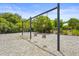 Community swing set with protective mulch ground cover for a safe play environment at 6306 Anise Dr, Sarasota, FL 34238
