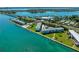 Waterfront living with docks, lush landscaping, and serene water views at 767 John Ringling Blvd # 25, Sarasota, FL 34236