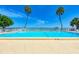 Community pool with a bay view at 767 John Ringling Blvd # 25, Sarasota, FL 34236