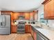 Updated kitchen featuring stainless steel appliances and granite countertops at 7727 9Th Avenue Nw Dr, Bradenton, FL 34209