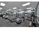Community gym featuring modern cardio and weight machines at 8906 Stone Harbour Loop, Bradenton, FL 34212