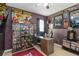 Spare bedroom with neutral carpeting and custom decor at 8937 Excelsior Loop, Venice, FL 34293