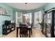 Charming dining area with bay window providing lots of natural light at 8937 Excelsior Loop, Venice, FL 34293