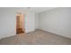 Neutral bedroom featuring plush carpeting and walk-in closet at 13125 Bayberry Way, Parrish, FL 34219