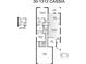 Detailed floorplan of the home layout and dimensions, including owners suite, den, and lanai at 13125 Bayberry Way, Parrish, FL 34219