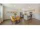 Bright, open-concept kitchen with an island, stainless steel appliances, and modern accents at 13133 Bayberry Way, Parrish, FL 34219