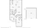Detailed floorplan showcasing the layout of the home, including room dimensions and garage at 1316 Perico Point Cir, Bradenton, FL 34209
