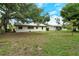 Large backyard with trees and green grass; perfect for outdoor activities and relaxation at 1354 22Nd St, Sarasota, FL 34234