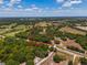 Aerial shot showing the parcel of land including the home and outbuildings at 15440 County Road 675, Parrish, FL 34219