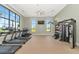 Modern fitness center offering treadmills, weights, and exercise equipment for a complete workout at 17333 Savory Mist Cir, Bradenton, FL 34211