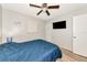 Relaxing bedroom featuring a TV and ample storage with closet at 320 59Th W St, Bradenton, FL 34209
