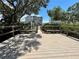 Expansive outdoor deck overlooking the property and adjacent buildings at 3418 79Th Street W Cir # 202, Bradenton, FL 34209
