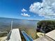 Scenic waterfront view with a private dock for boating and water access at 3418 79Th Street W Cir # 202, Bradenton, FL 34209
