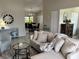 Cozy living room with neutral furnishings, stylish decor, and an inviting atmosphere at 3703 39Th Street W # 11, Bradenton, FL 34205