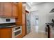 Kitchen featuring stainless steel appliances and granite countertops at 480 28Th N Ave, St Petersburg, FL 33704