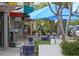 Quaint street view of storefronts, sidewalks and charming outdoor seating areas at 510 Wedge Ln, Longboat Key, FL 34228