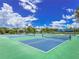 Outdoor pickleball courts, perfect for enjoying recreational games in a community park at 5500 Longwood Run Blvd # 203, Sarasota, FL 34243