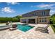Inviting backyard pool and patio with comfortable lounge chairs, perfect for outdoor relaxation at 6302 Anise Dr, Sarasota, FL 34238