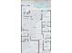 Detailed floor plan showcasing the layout of the home at 650 Rosemary Cir, Bradenton, FL 34212