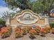 Willowbend community entrance sign surrounded by lush greenery, creating a welcoming atmosphere at 673 Crane Prairie Way, Osprey, FL 34229