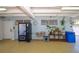 Community recreational space with vending machine, restroom, and seating at 6731 Washington Pl, Bradenton, FL 34207