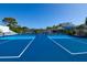 Bayshore Gardens park multi-use sports courts for basketball and pickleball on sunny day at 6731 Washington Pl, Bradenton, FL 34207